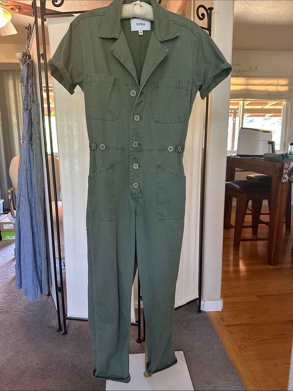 Pistola Grover Jumpsuit Size Small Color Colonel
